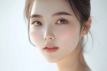 Obraz premium Close up portrait of a woman