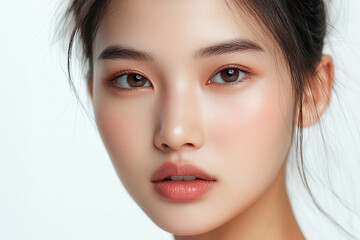 Fototapeta premium Close up portrait of a woman