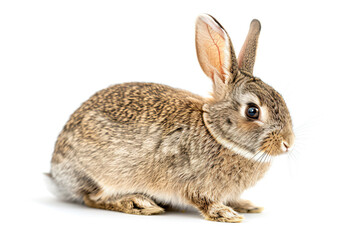 Obraz premium a small rabbit sitting on a white surface