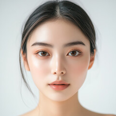 Fototapeta premium Close up portrait of a woman