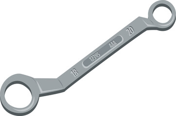 wrench, tools vector illustration, labor day