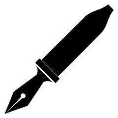 Fountain pen Black silhouette