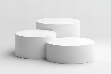 podium with minimal background