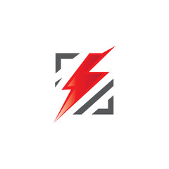 lightning bolt logo. Thunderbolt icon, Flash Thunderbolt Energy Power Logo vector , electric power logo, northern power, energy symbol, electric logo design vector silhouette, 