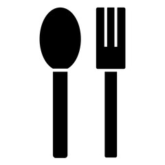Cutlery Kitchen Equipment Icon Filled Style