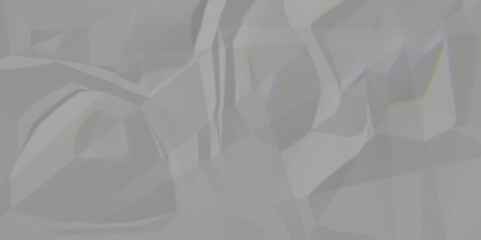 Obraz premium Gray crumpled paper texture background. white fabric crushed textured crumpled. white wrinkly backdrop paper background. gray paper texture material.panorama grunge wrinkly paper texture.paper texture