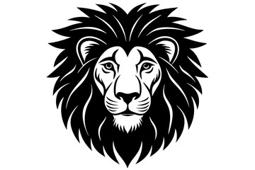 lion head vector illustration