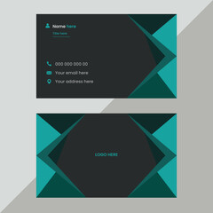 Business card design template, Clean professional business card template, visiting card, business card template,