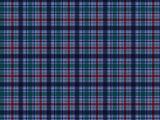 手描き風チェック柄のシームレスパターン　ネイビー