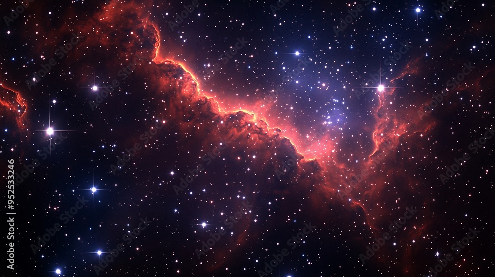 Canvas Prints space nebula and deep space galaxy. cosmic universe concept. image for poster, backdrop, abstract wa