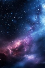 Obraz premium Space nebula and deep space galaxy. Cosmic universe concept. Image for poster, backdrop, abstract wallpaper and banner with copy space.