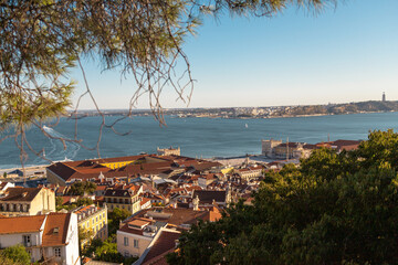 Obraz premium Photo de la ville de Lisbonne au Portugal 