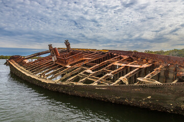 Exposure of Shipwreck location in Adelaide, were you can find several vessels been eaten by rust,...