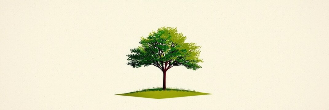 Single Tree on a Hill