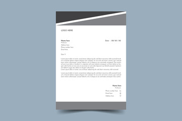 Creative and modern corporate business latter head