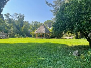 gazebo in the park