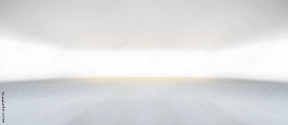 Poster blur white abstract wide background and light backdrop room with empty blank gradient wallpaper blur