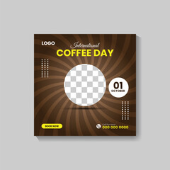 Coffee Day Social Media Post