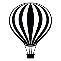 Obraz premiumBalloon Parachute vector art illustration. 