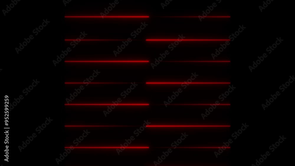 Poster neon line background animation.movement of neon diagonal lines or glowing light stripes on a black b