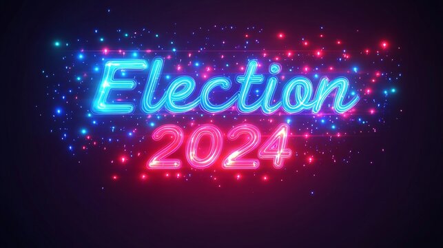 2024 election text concept