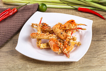 Delicous steamed Spider crab Claws
