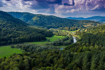 Dolina Popradu, Góry Leluchowskie, Małopolska, Poland, EU © Maciej G. Szling