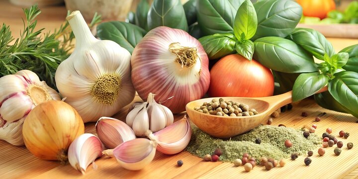 garlic and onion