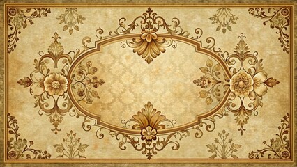 Obraz premium vintage+border+elements