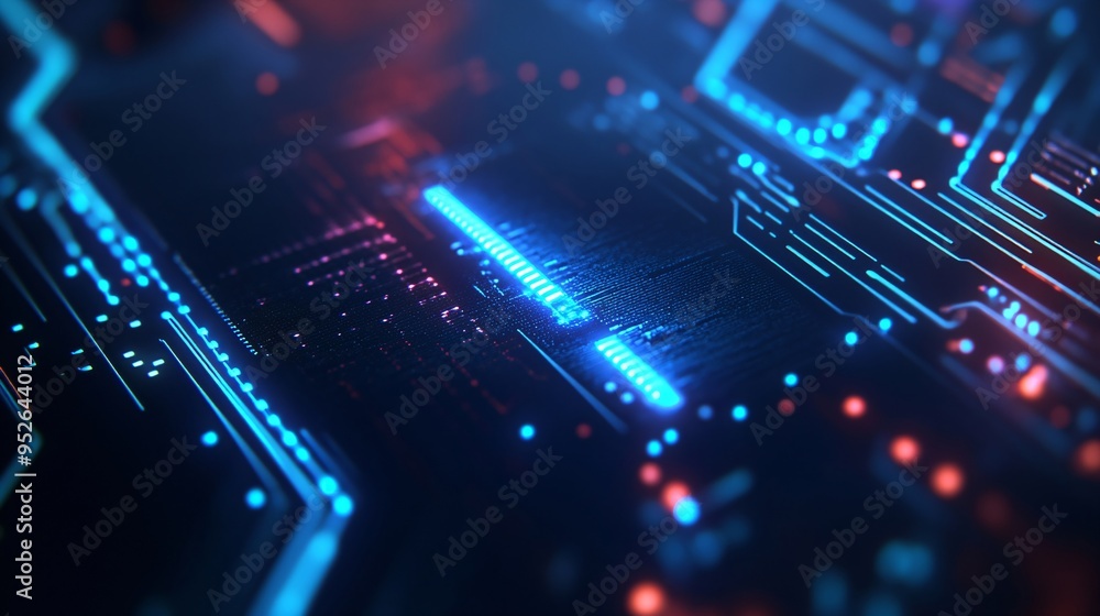 Poster abstract digital network visualization. data flow concept. design for technology and connectivity il