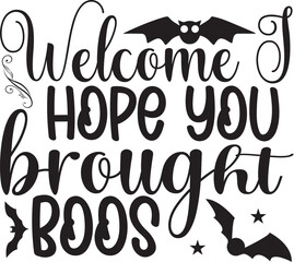 Halloween Svg Design, Halloween Quotes cut files