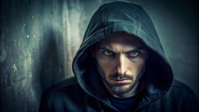A suspicious individual lurks in the shadows, casting an unsettling gaze, exuding an air of creepiness and inappropriate intentions, evoking feelings of discomfort and unease.