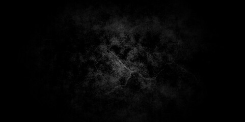 Abstract grunge background design with textured black stone concrete wall. Overlay scratch, paper texture, vintage grunge surface horror dark concept backdrop. marble texture background.