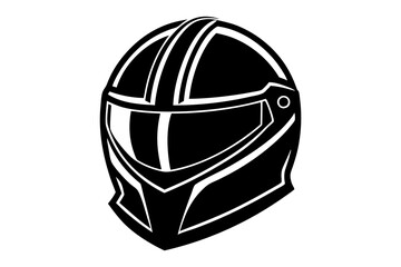 Fototapeta premium helmet isolated on black