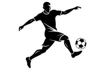 football player silhouette