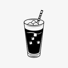 Refreshing Beverage Vector Art