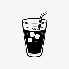 Refreshing Beverage Vector Art