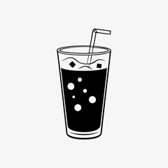 Refreshing Beverage Vector Art