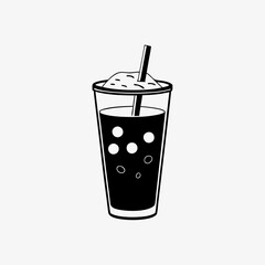 Refreshing Beverage Vector Art