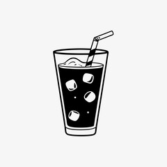 Refreshing Beverage Vector Art