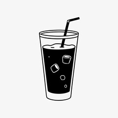 Refreshing Beverage Vector Art