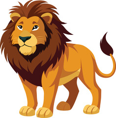 carton style new design a lion picture