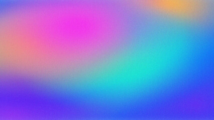 abstract rainbow background, colorful grainy gradient background,80s 90s style, noise texture...