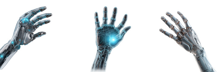 A robotic hand that completely imitates a human one