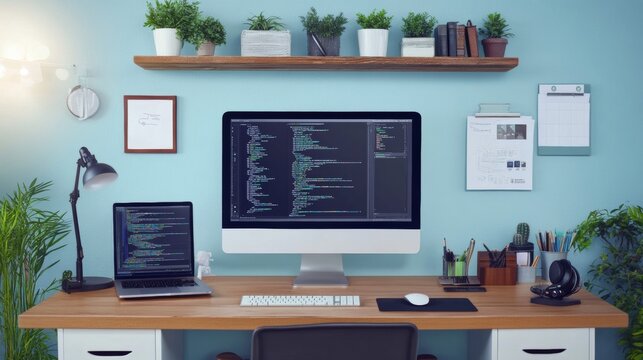Animated SVG icons being created on a digital canvas web animation design