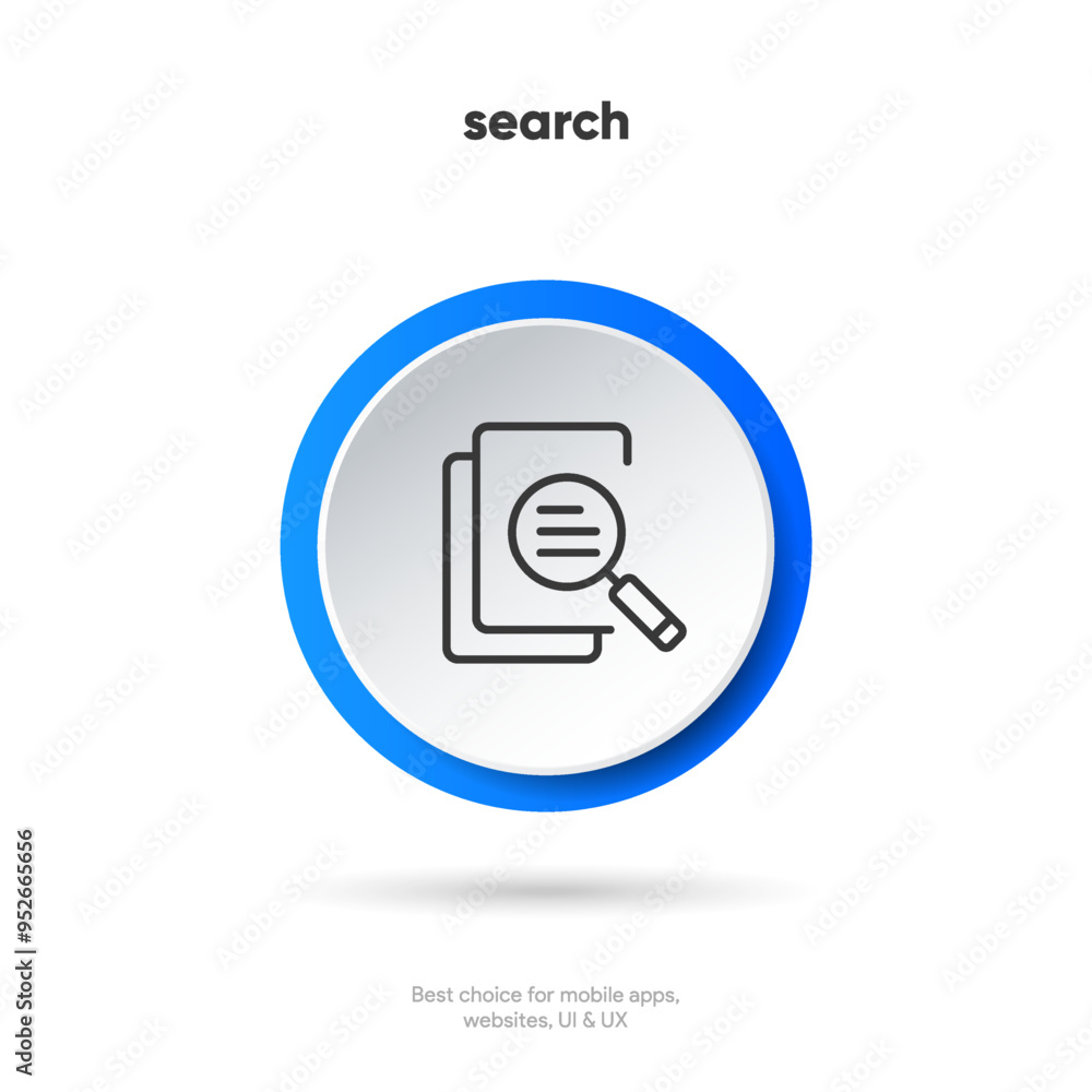 Poster Search Bar with suggestions for UI UX design and web site. Search Address and navigation bar icon. Collection of search form templates for websites. Search engine web browser window template.