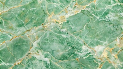 Elegant green marble background with subtle veining patterns and soft, muted tones, perfect for adding a touch of luxury and sophistication to designs.