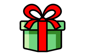 gift box with ribbon