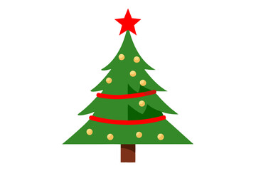 christmas tree illustration