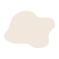 abstract blobs pastel brown for background